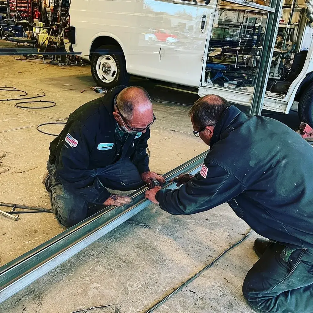 Residential garage door spring repair in Lee's Summit, MO